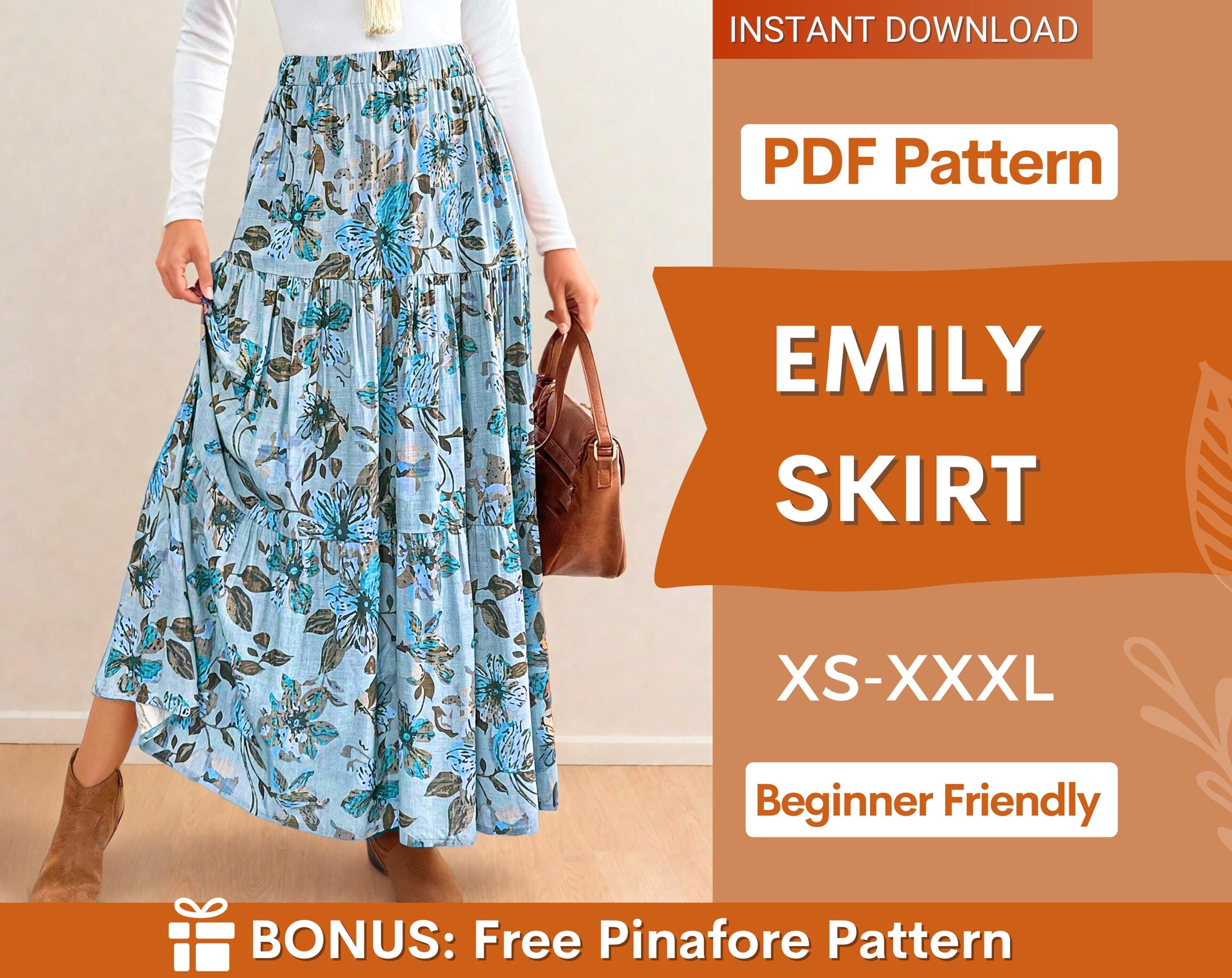 Emily skirt at Indie Pattern in USA
