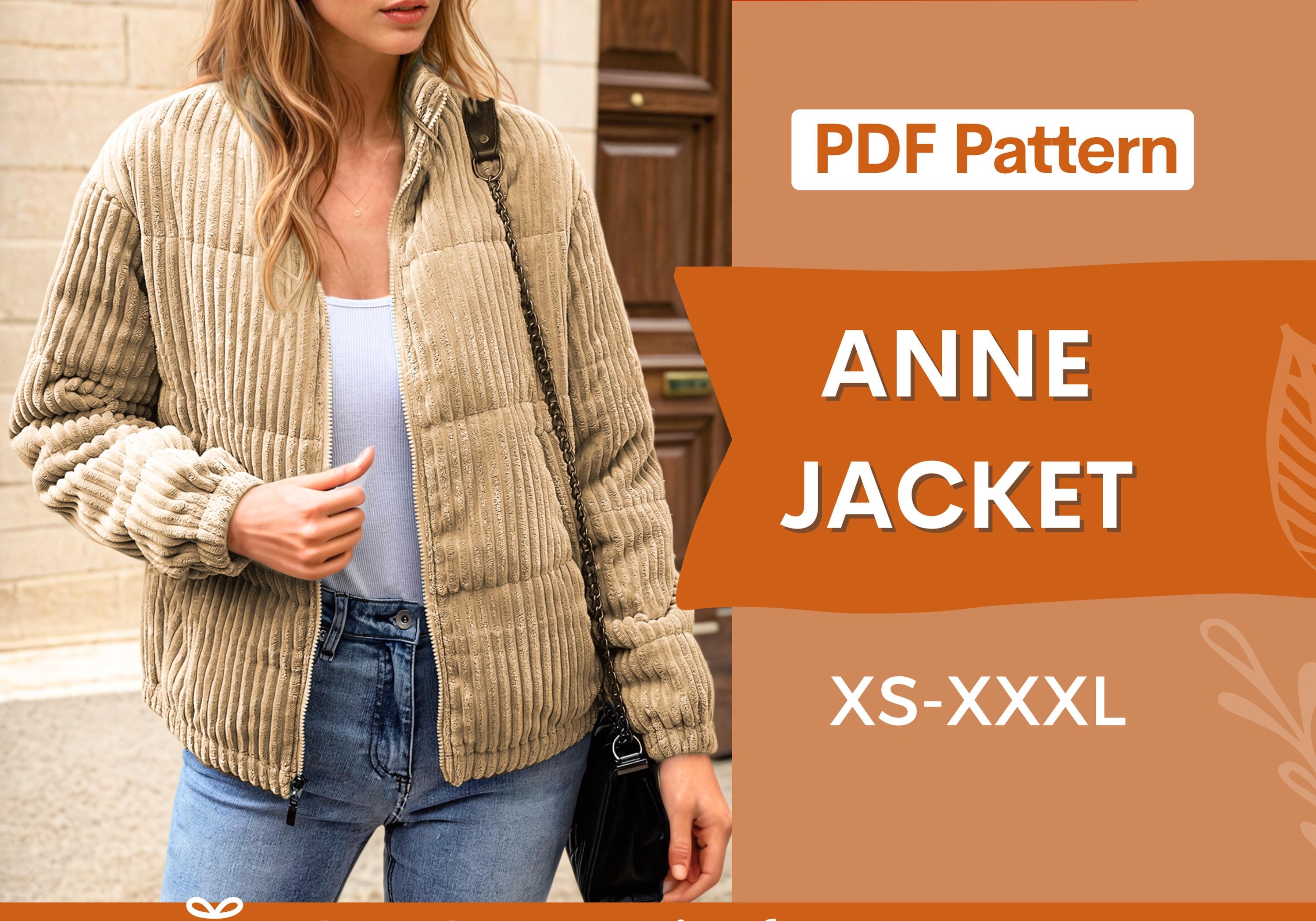 anne jacket at indie pattern in usa