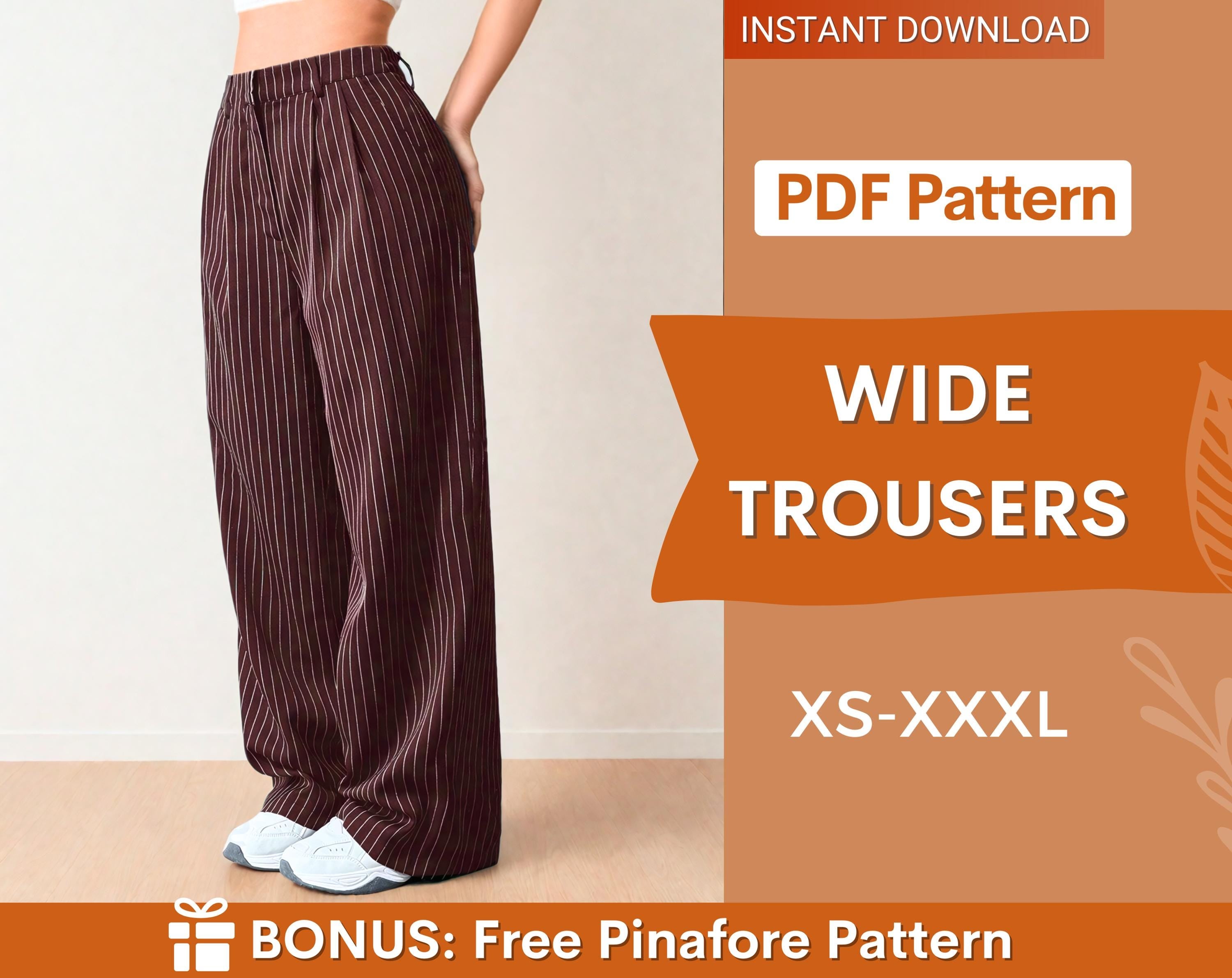 Wide Trousers at Indie Pattern in USA
