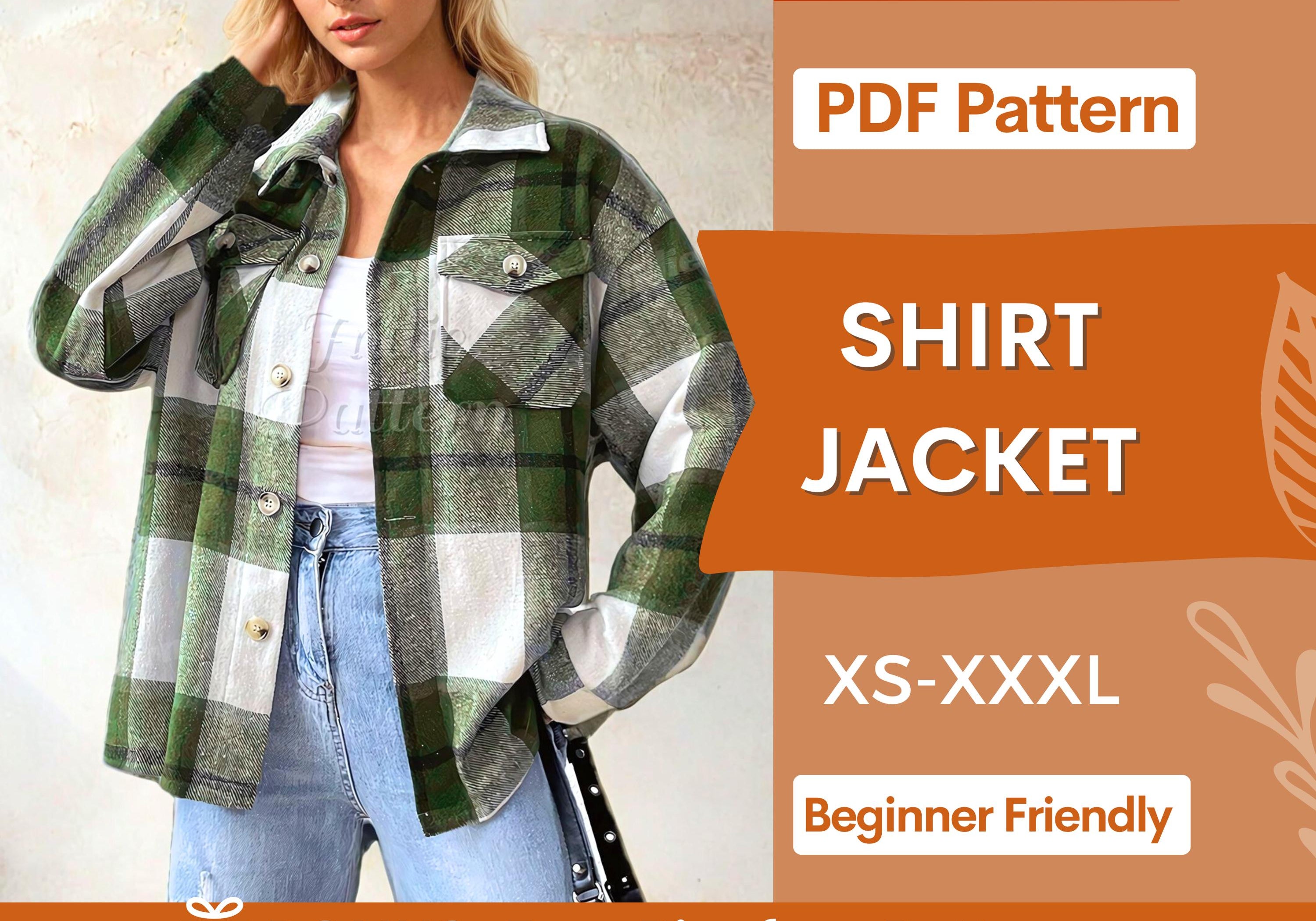 shirt jacket at indie pattern in USA