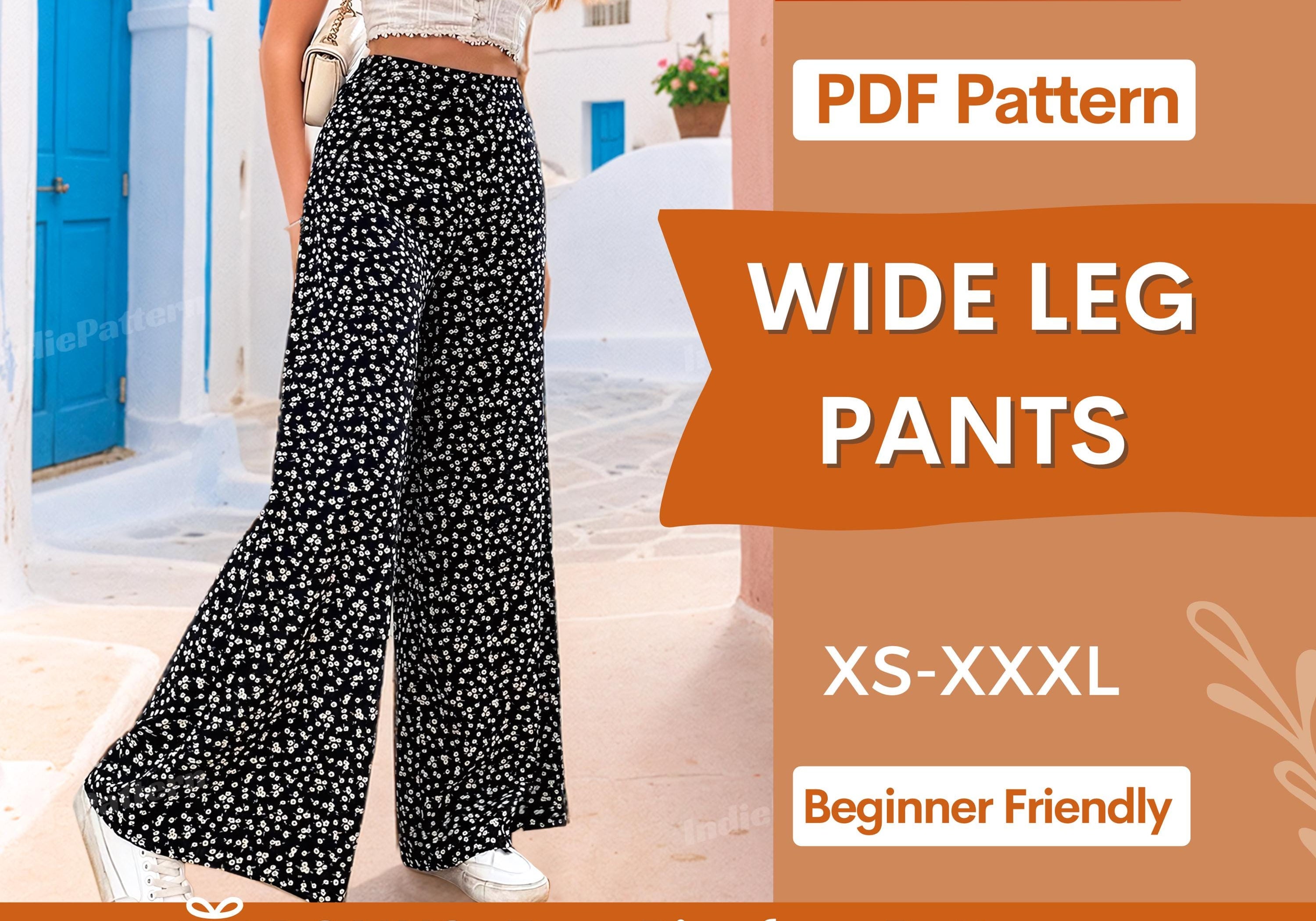 Wide Leg Pants at Indie Pattern in USA

