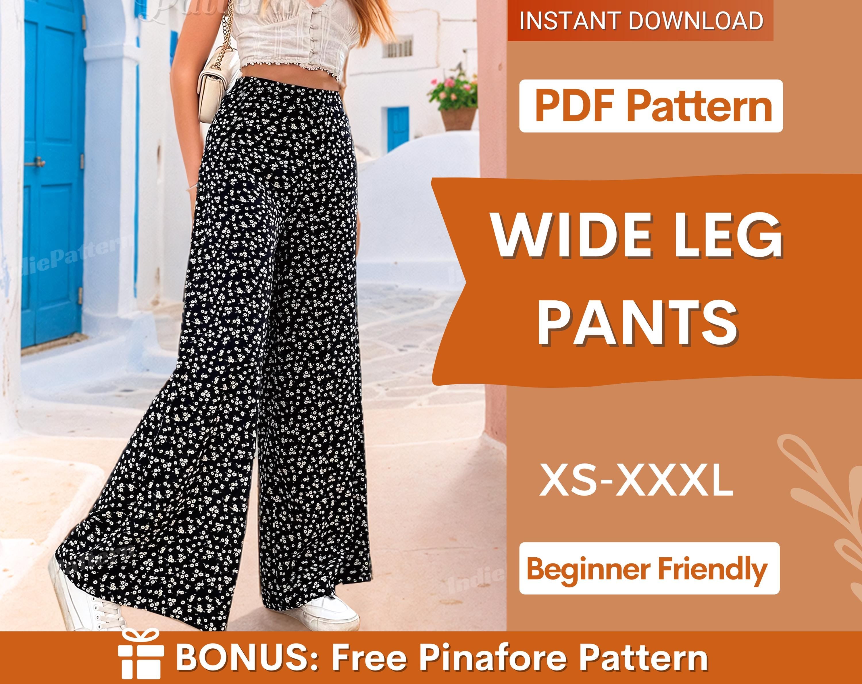 Wide Leg Pants at Indie Pattern in USA

