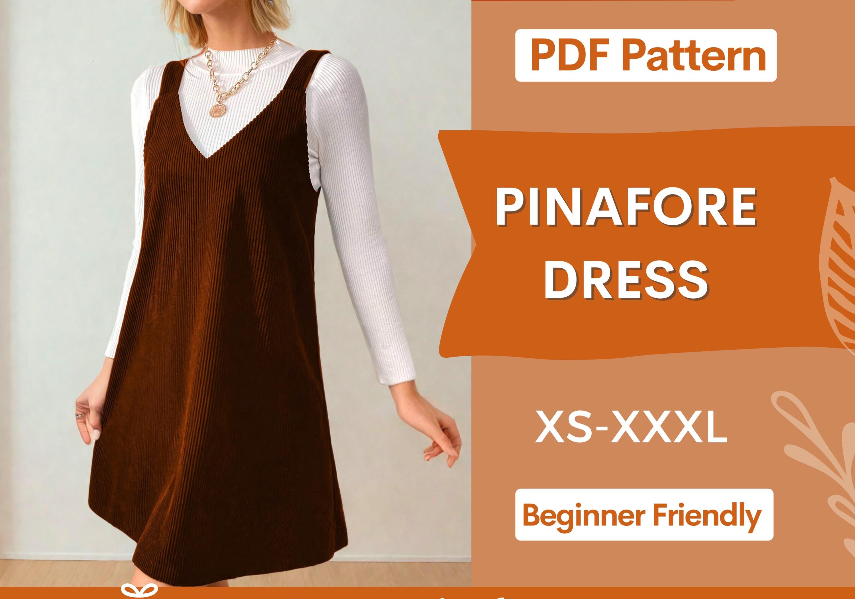 Pinafore Dress  Indie Pattern in USA
