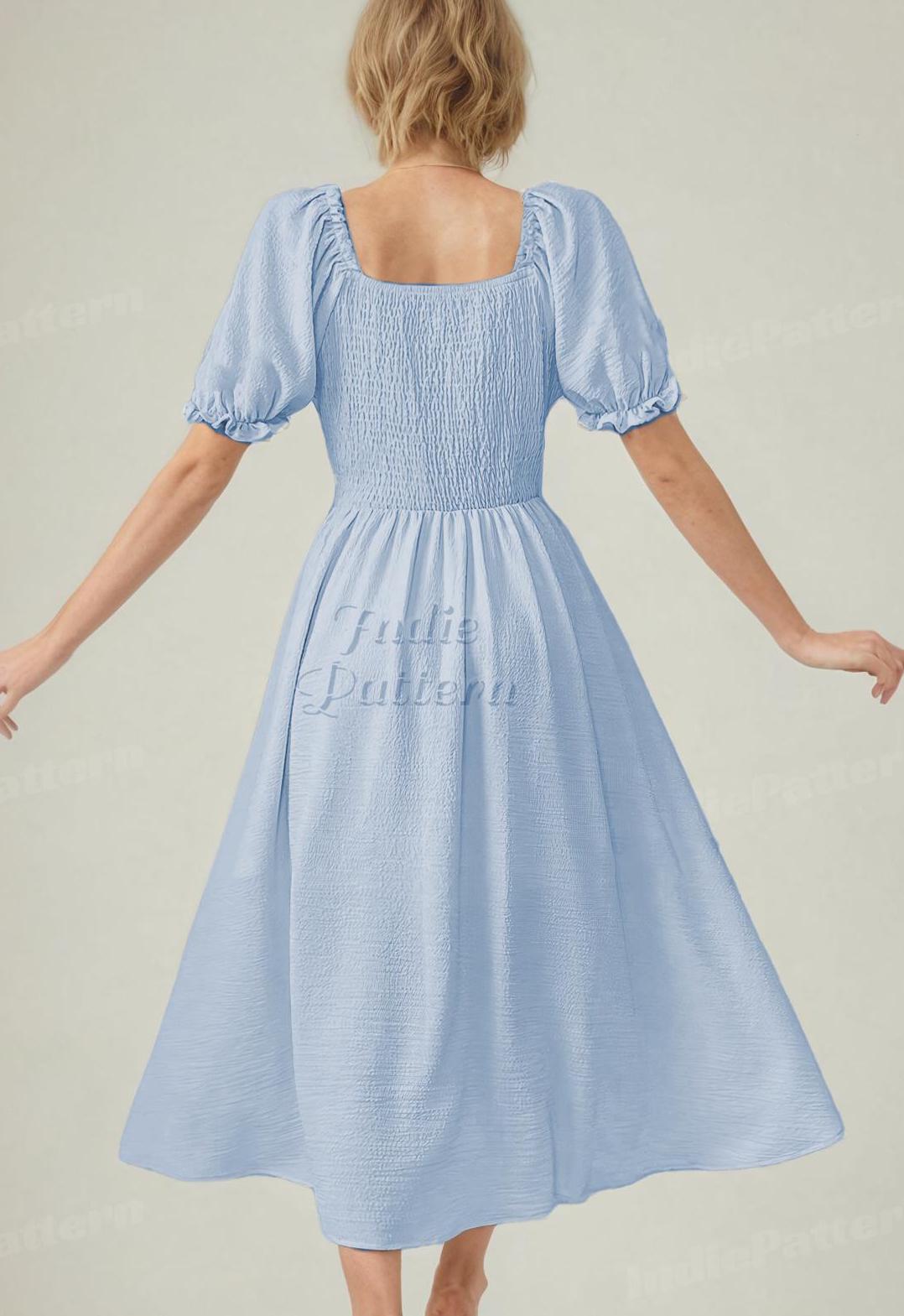 Milkmaid Corset Dress Sewing Pattern