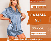 pajama set at indie pattern in USA