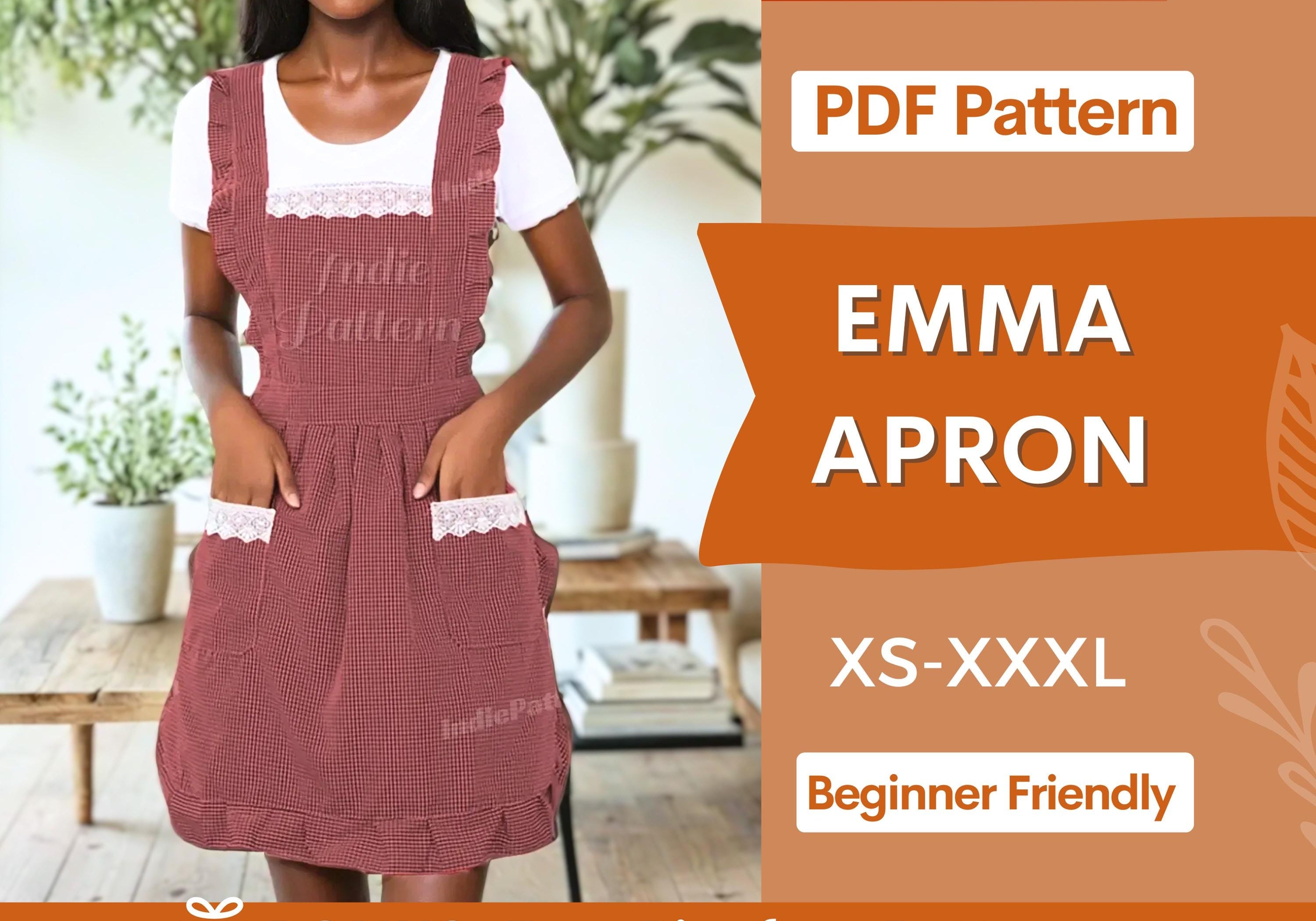 Emma Apron Dress at Indie Pattern in USA
