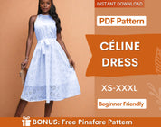 Celine Dress Indie Pattern in USA
