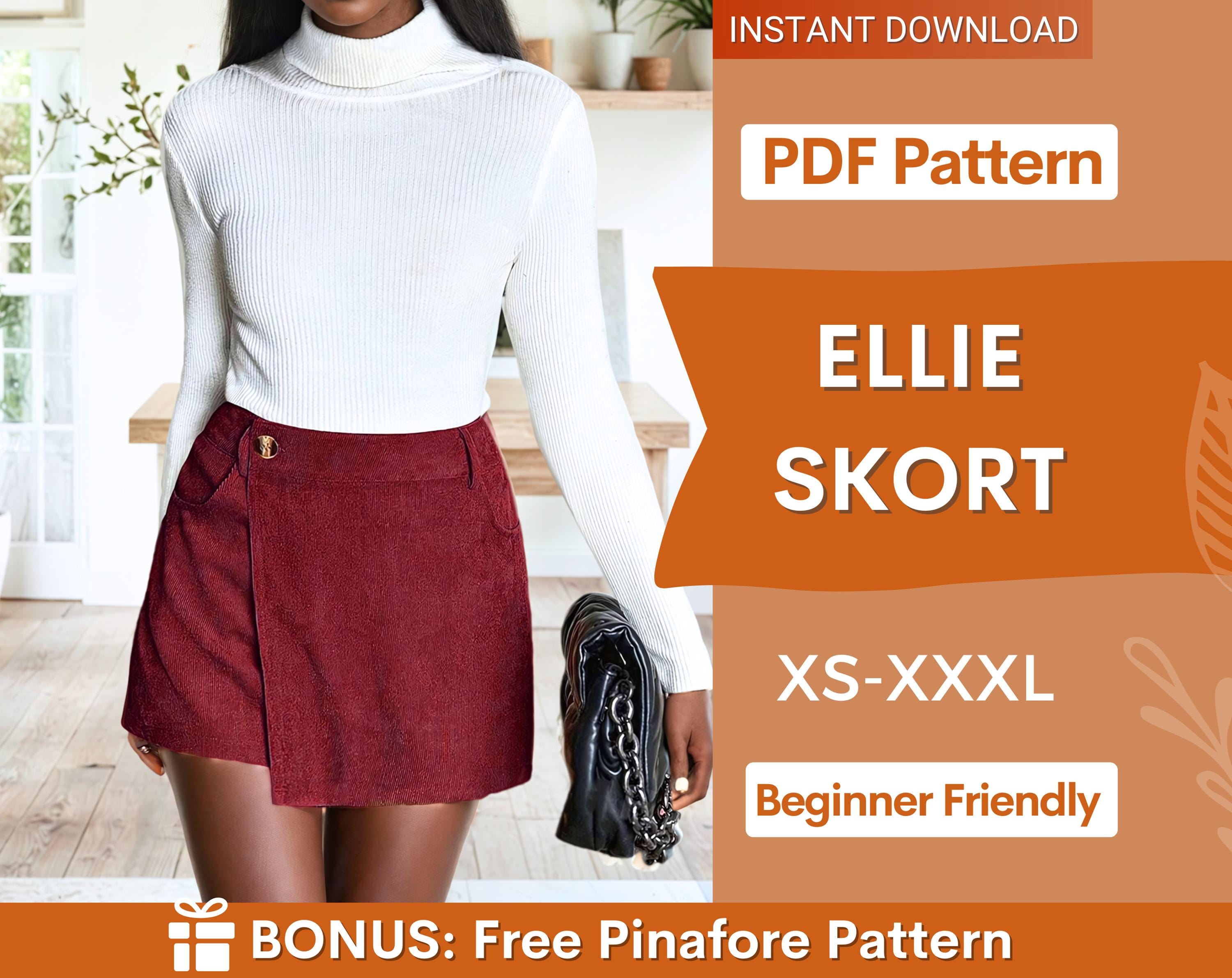 Elite  Skort at Indie Pattern in USA
