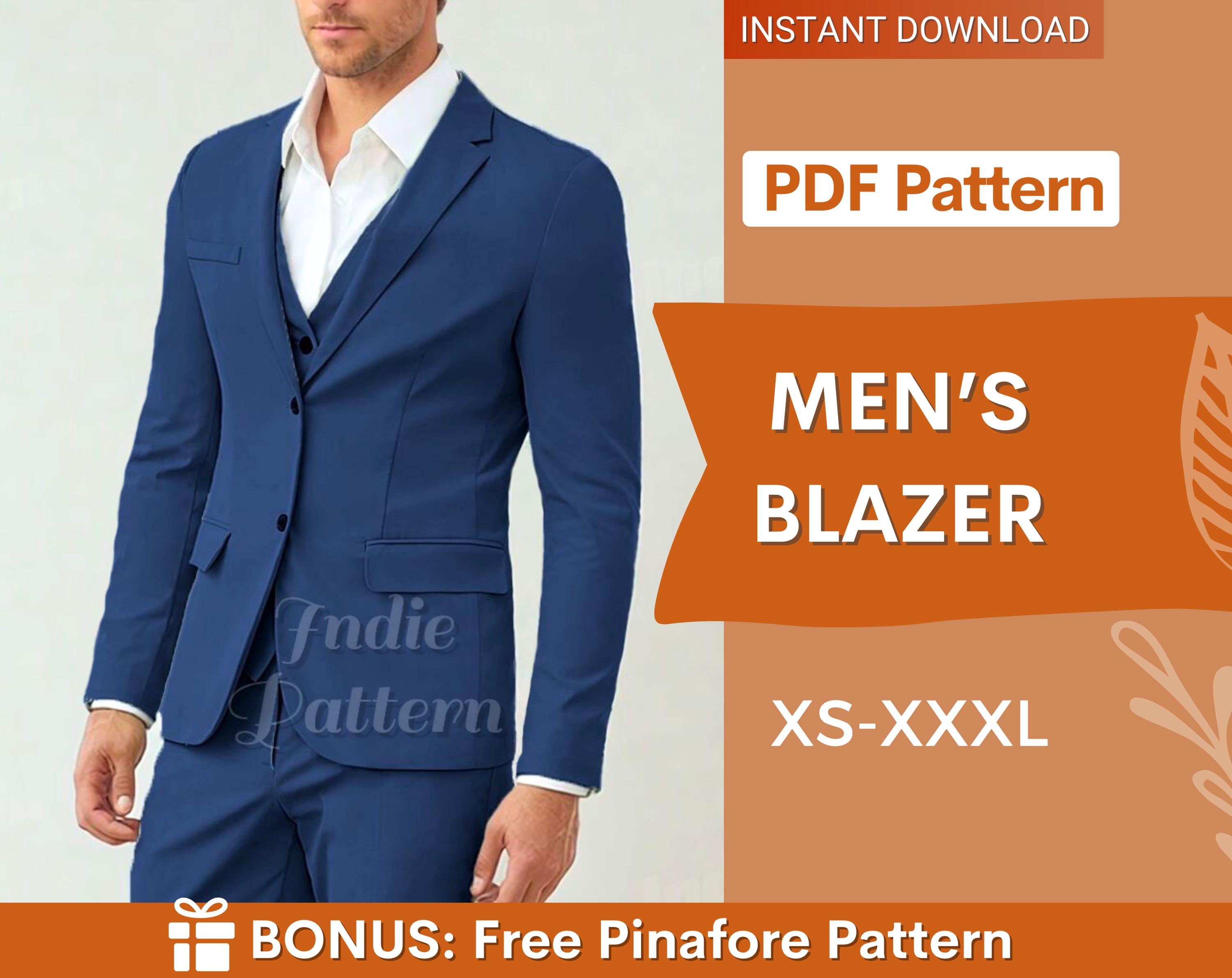 Men's Blazer at Indie Pattern in USA