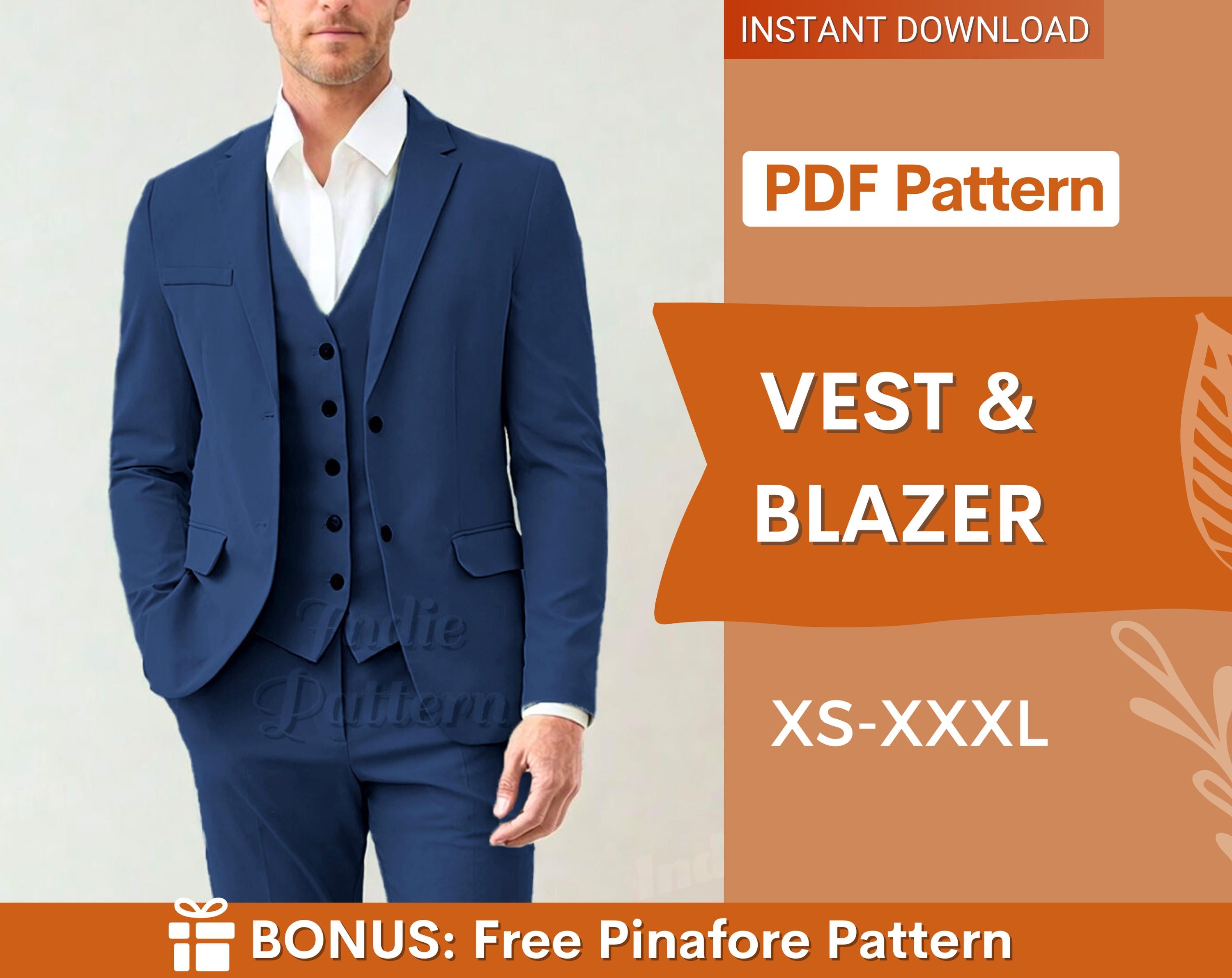 Vest & Blazer  at Indie Pattern in USA
