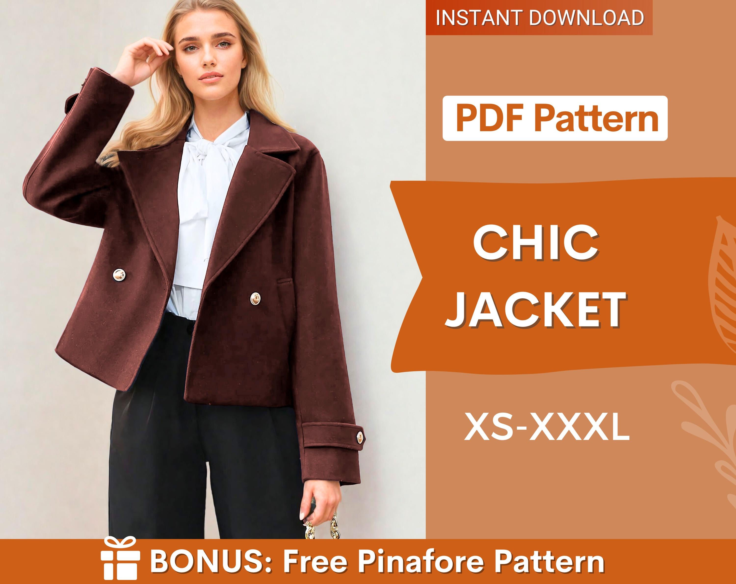 CHIC JACKET at indie pattern in USA