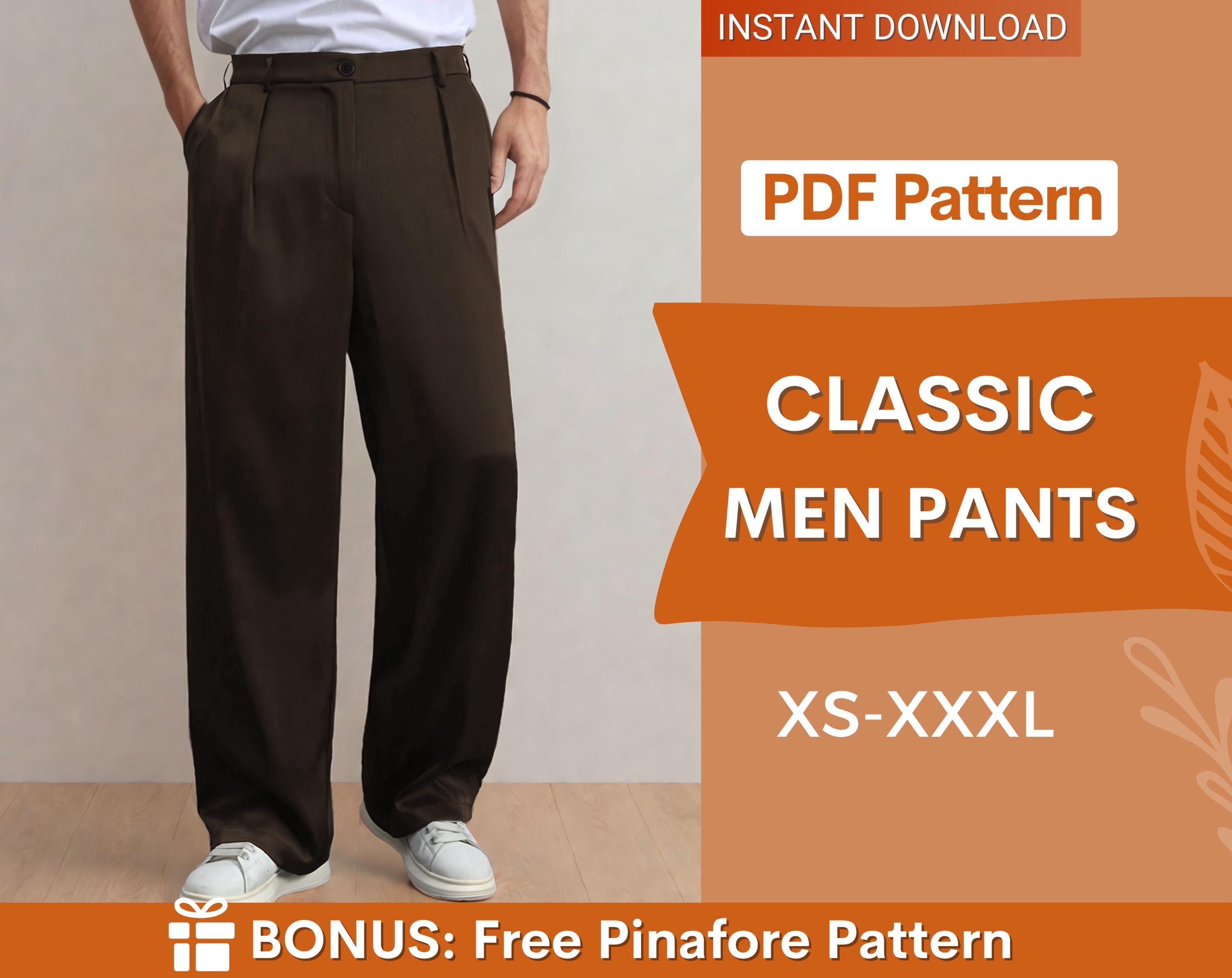 Classic Men Pants at Indie Pattern in USA
