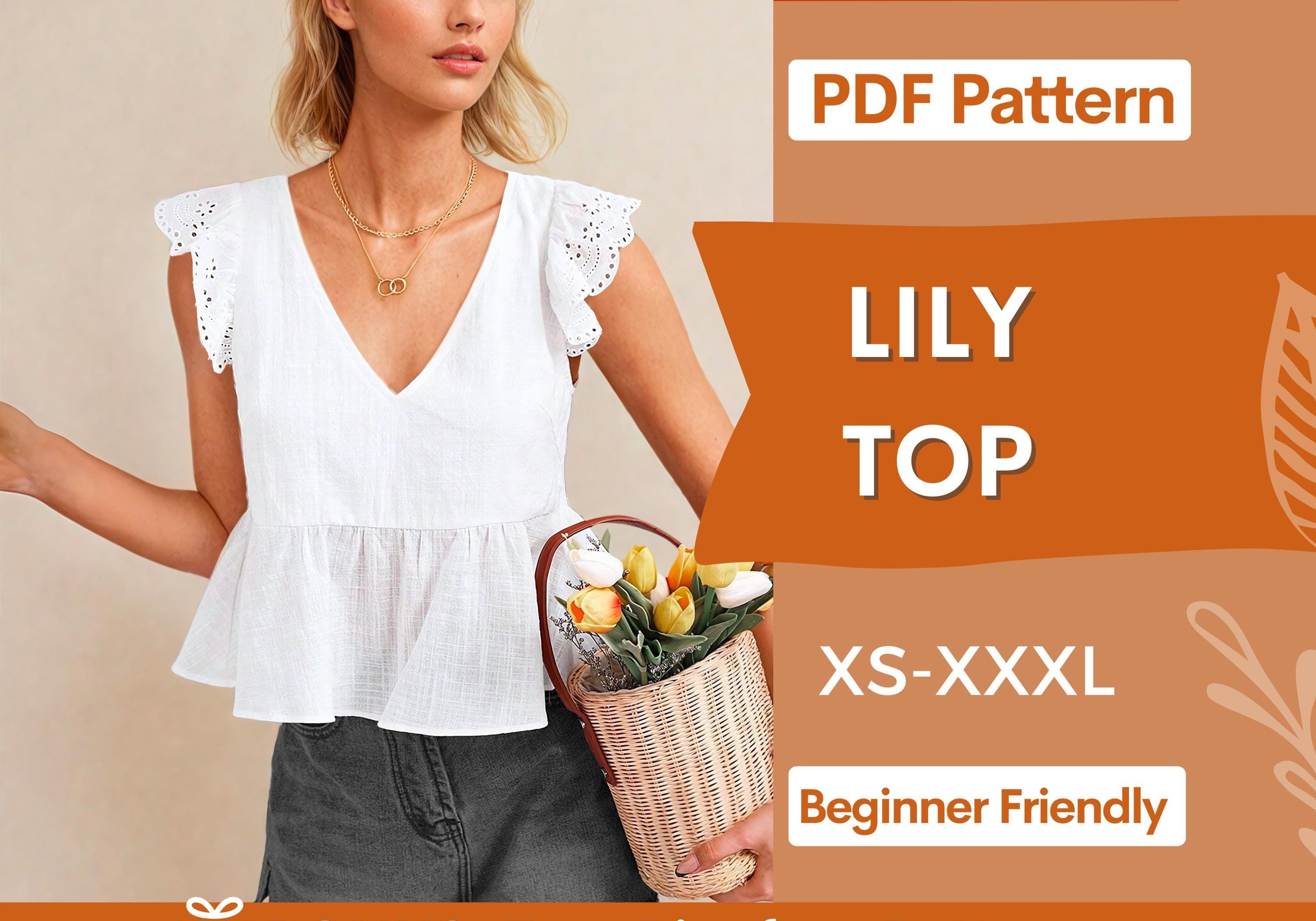 lily top at indie pattern in USA