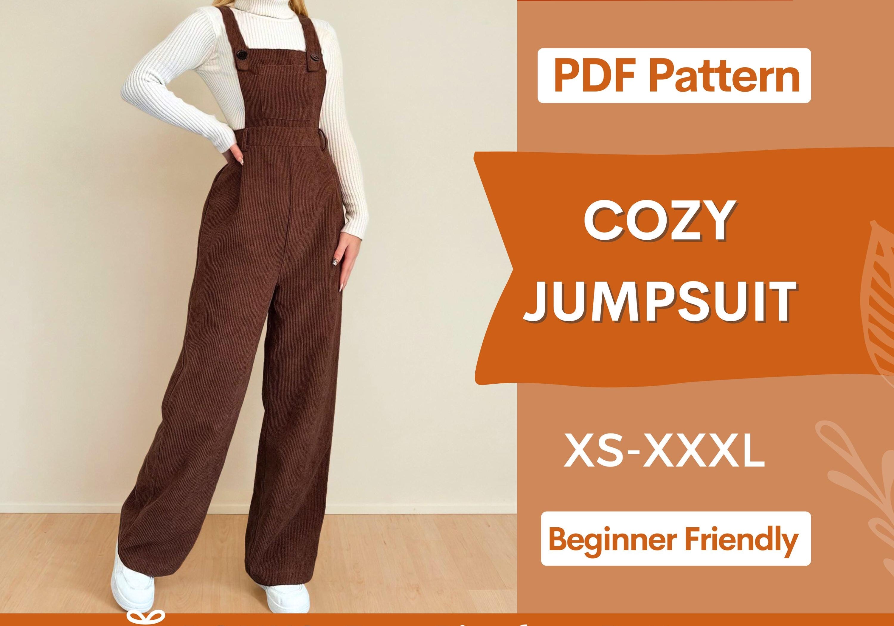 Cozy Jumpsuit  Indie Pattern in USA
