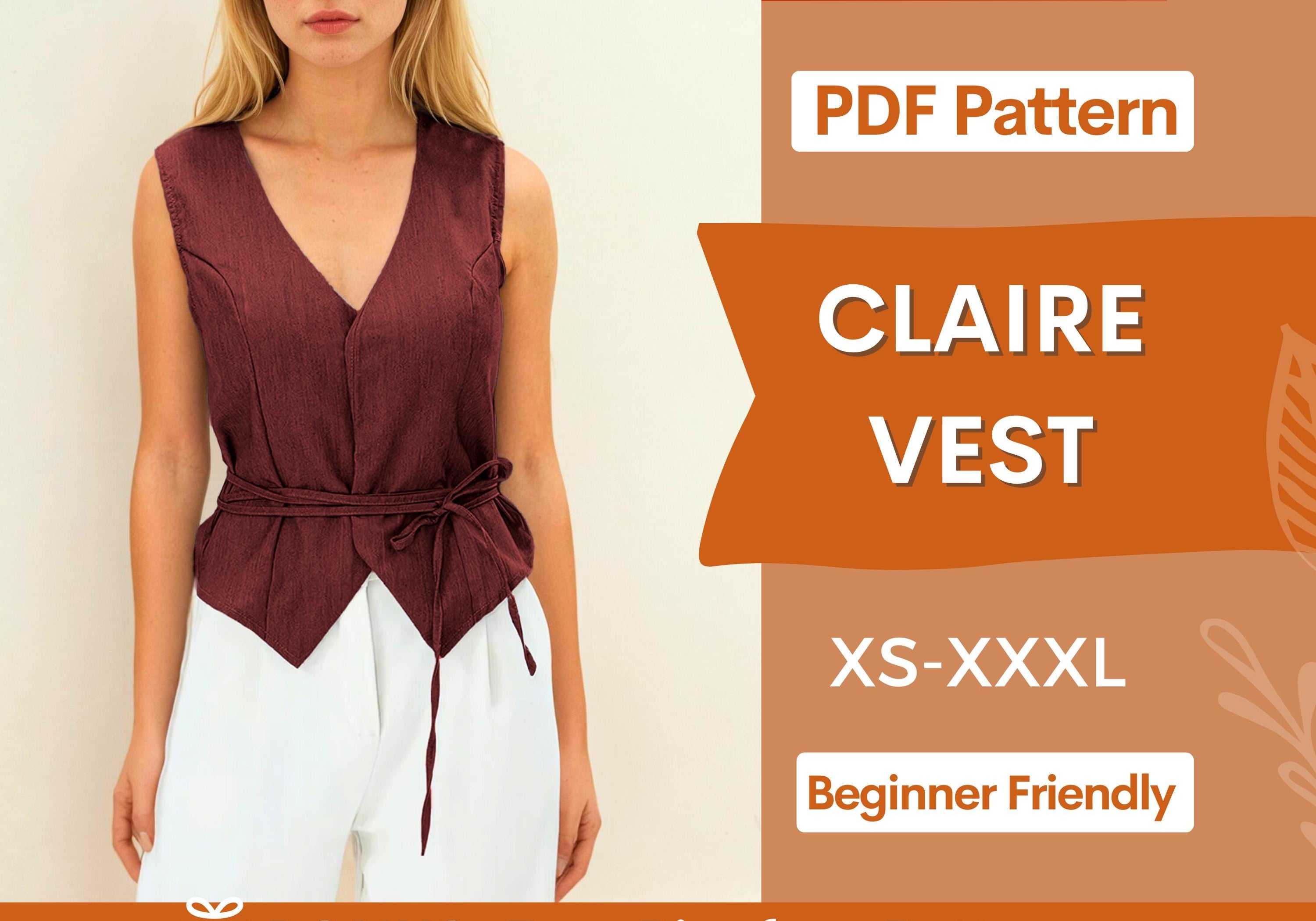 CLAIRE VEST AT INDIE PATTERN IN USA