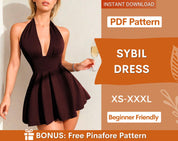 Sybil Dress at Indie Pattern in USA
