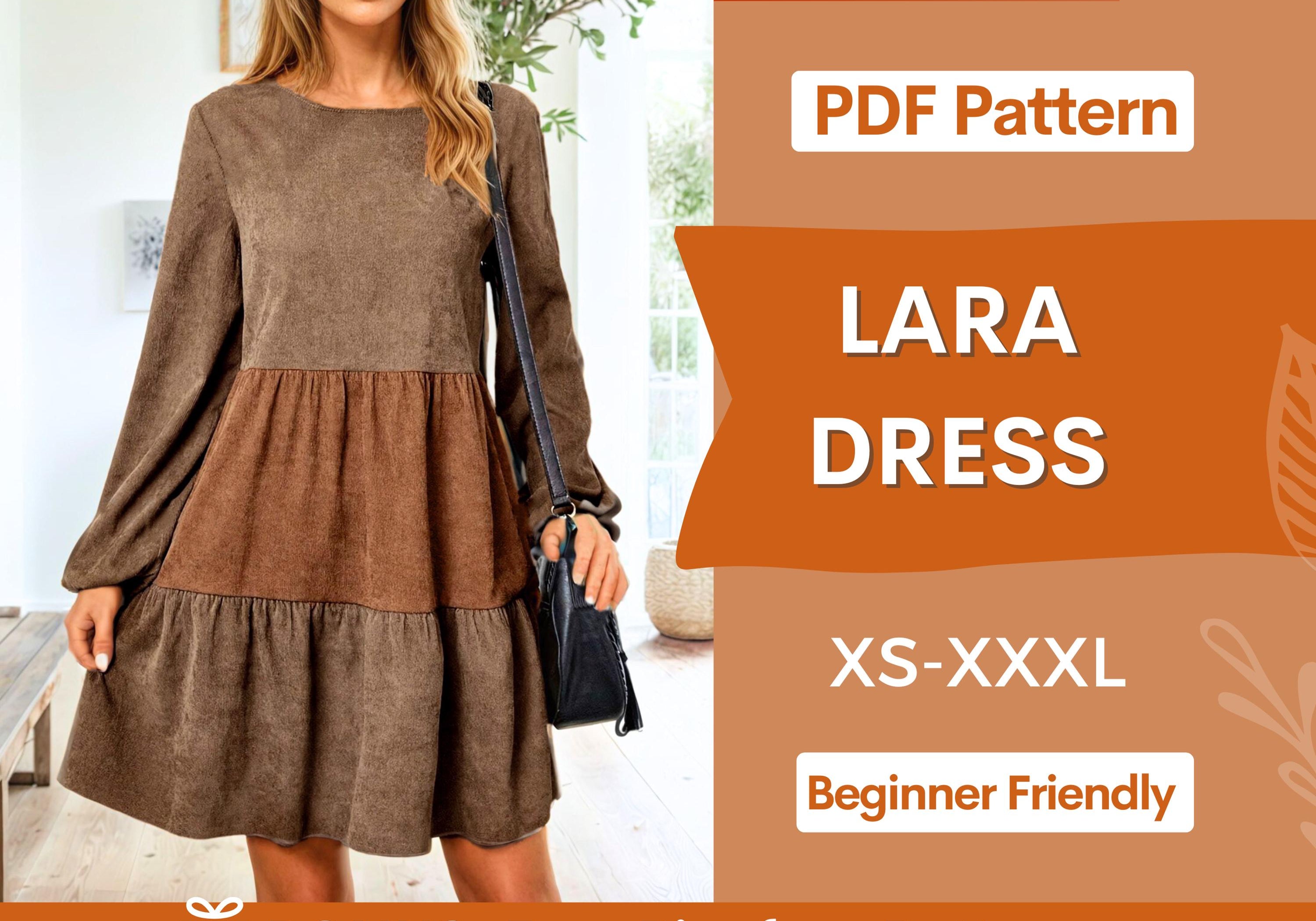 lara dress at indie pattern in USA