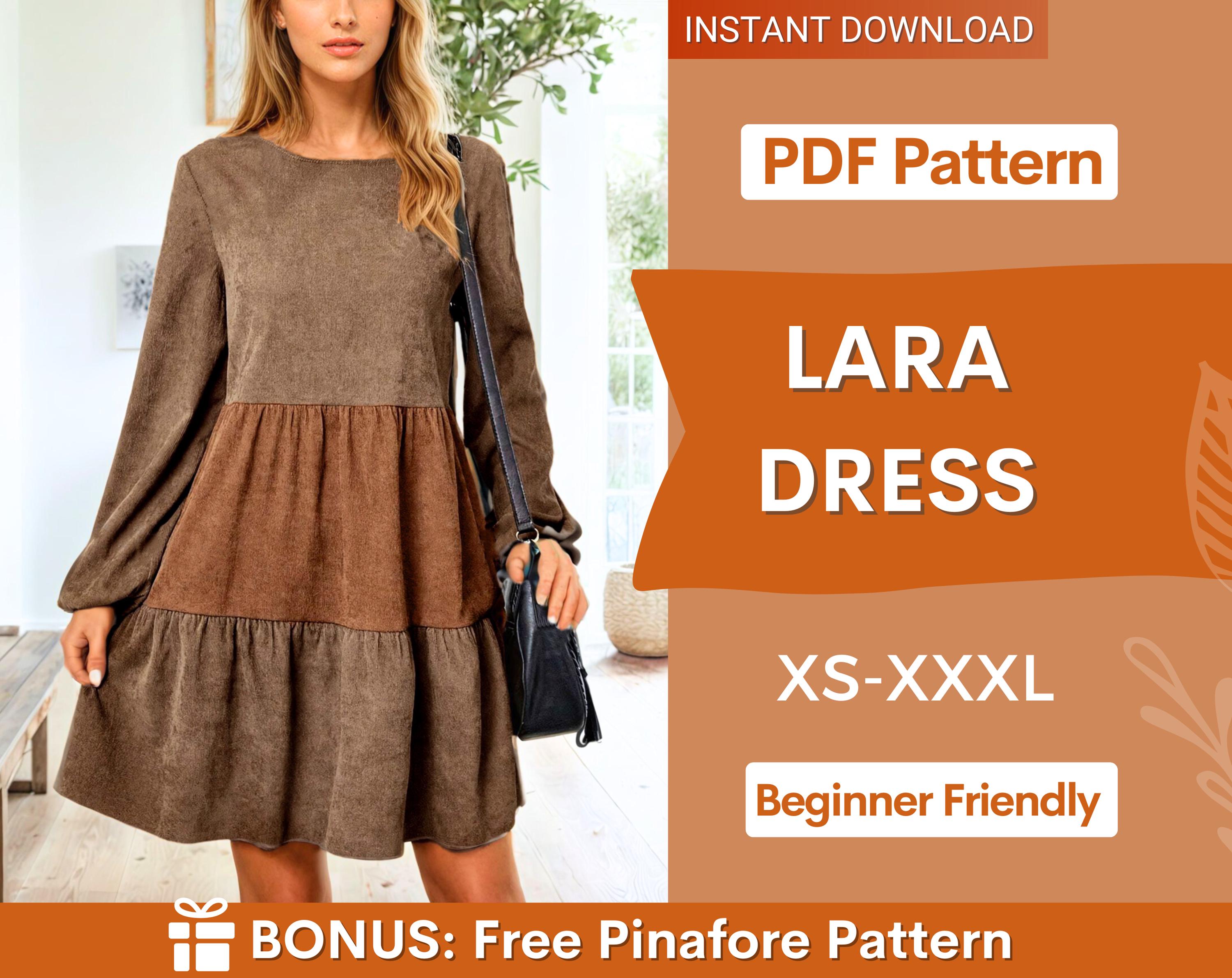 lara dress at indie pattern in USA