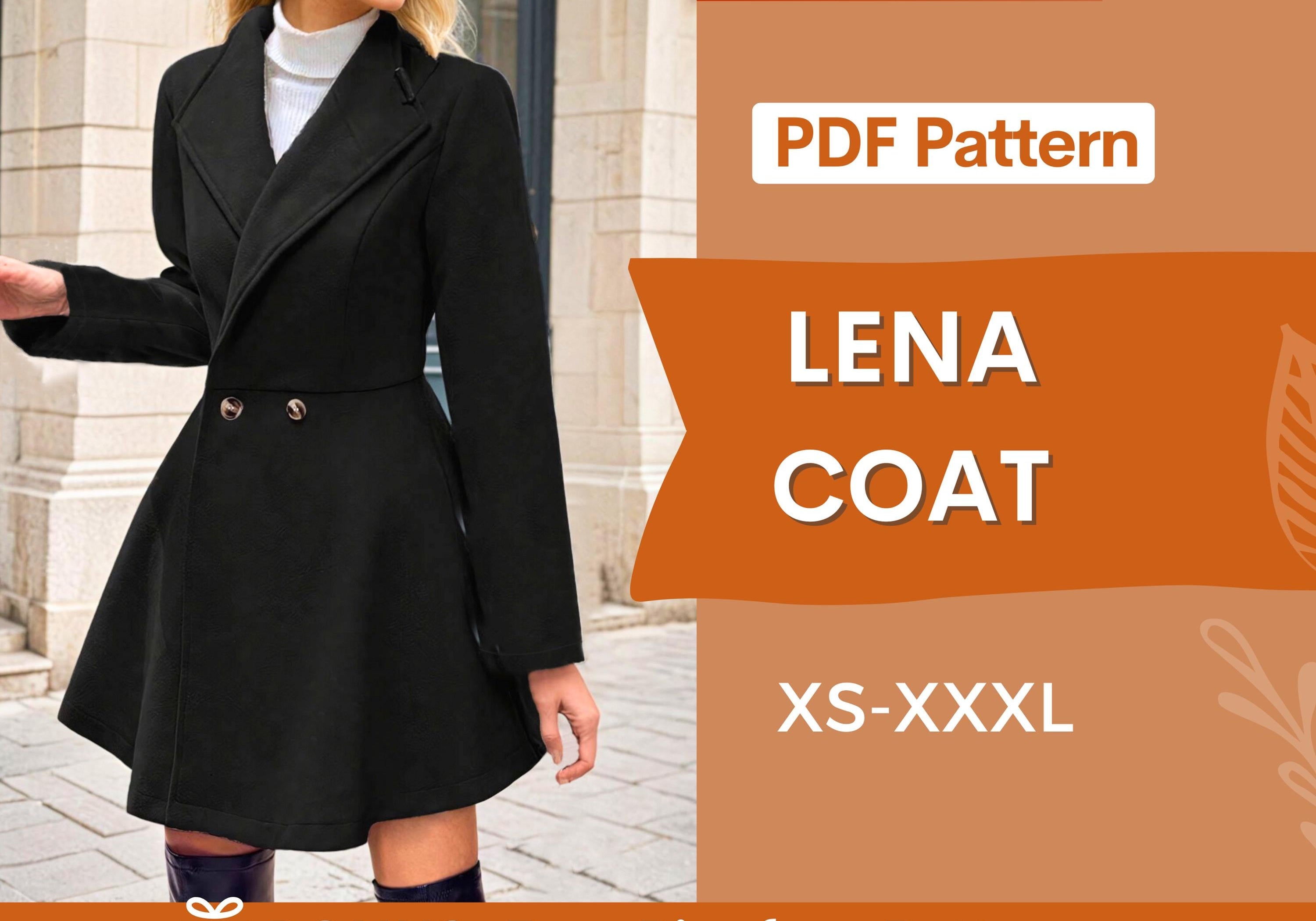LENA COAT AT INDIE PATTERN IN USA