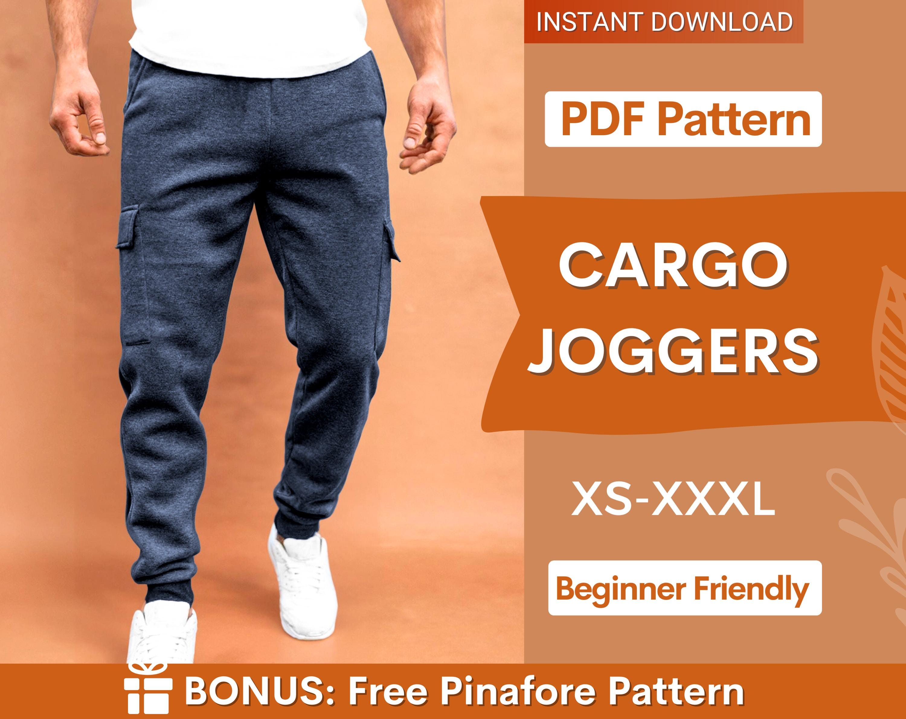 Cargo Joggers at Indie Pattern in USA

