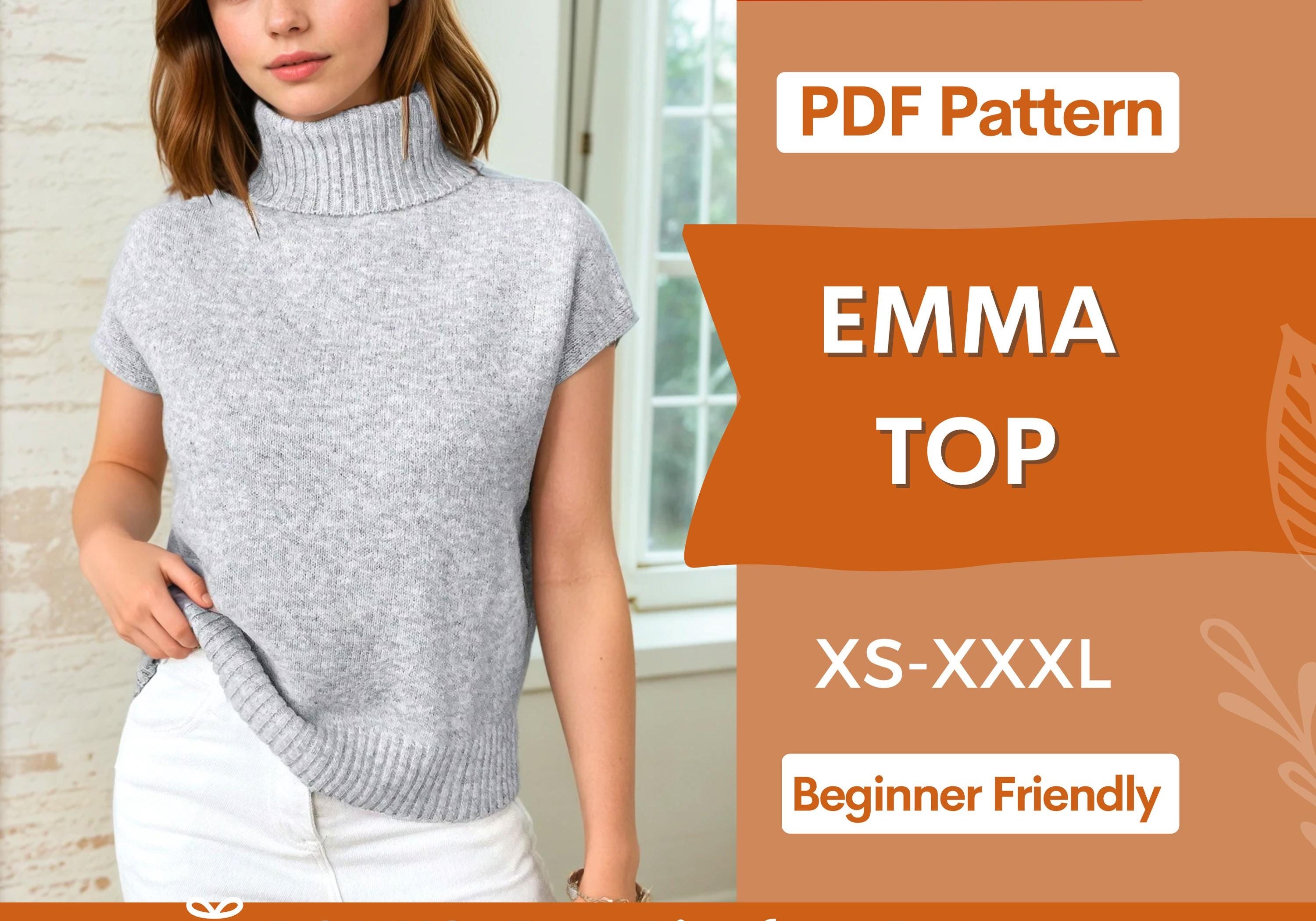 emma top at indie pattern in USA