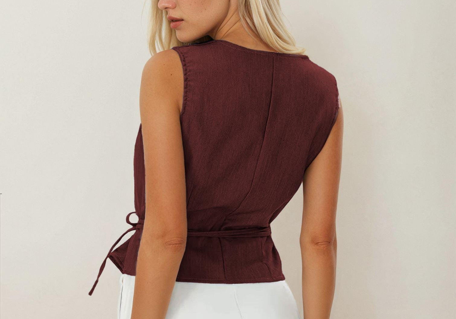CLAIRE VEST AT INDIE PATTERN IN USA