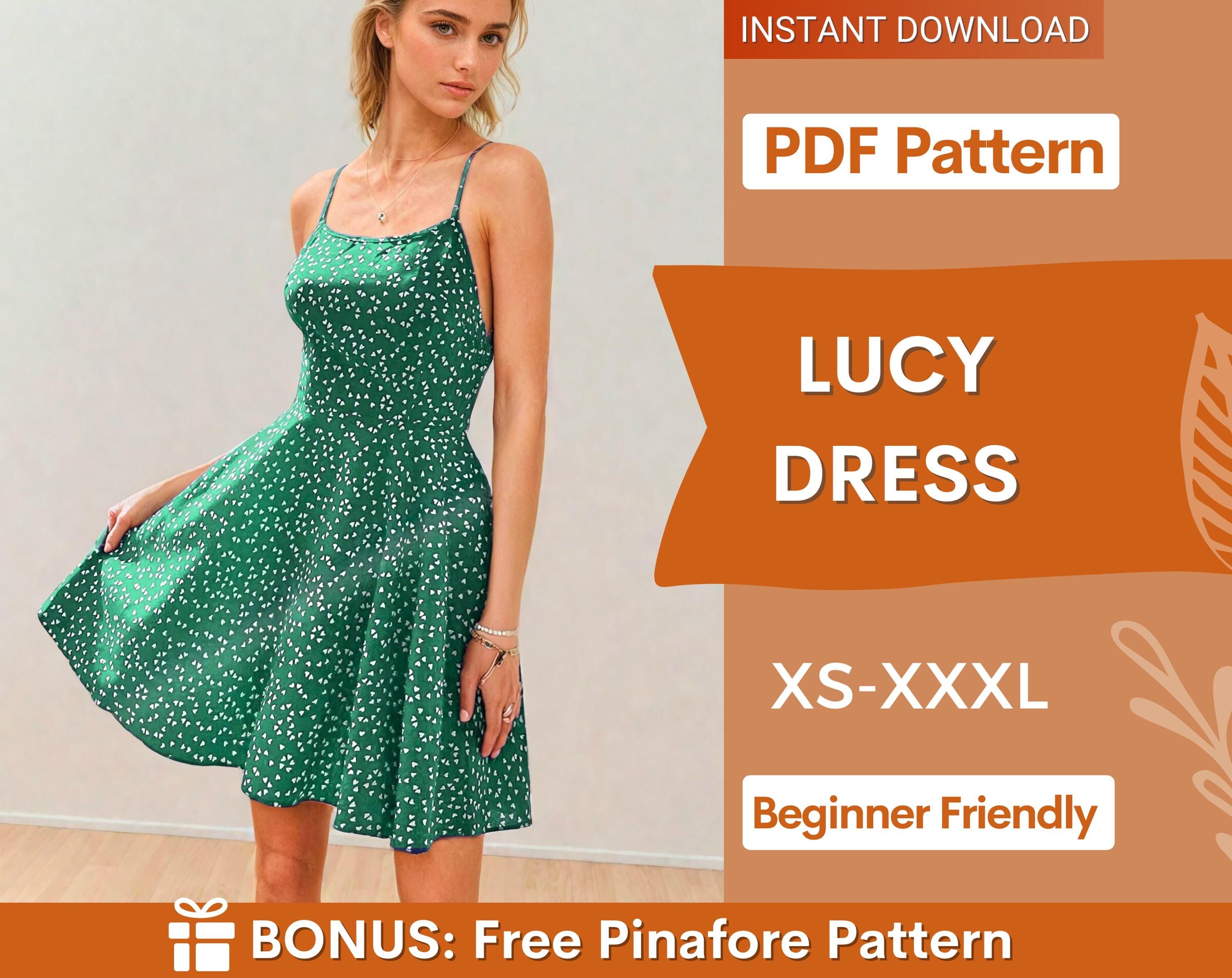 Lucy Dress at Indie Pattern in USA
