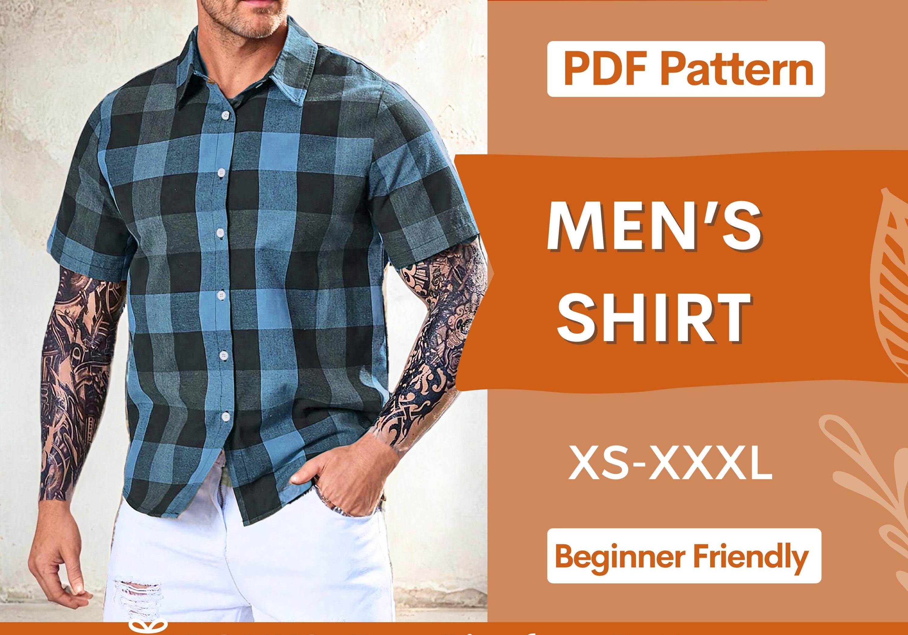 Men's Shirt at Indie Pattern in USA
