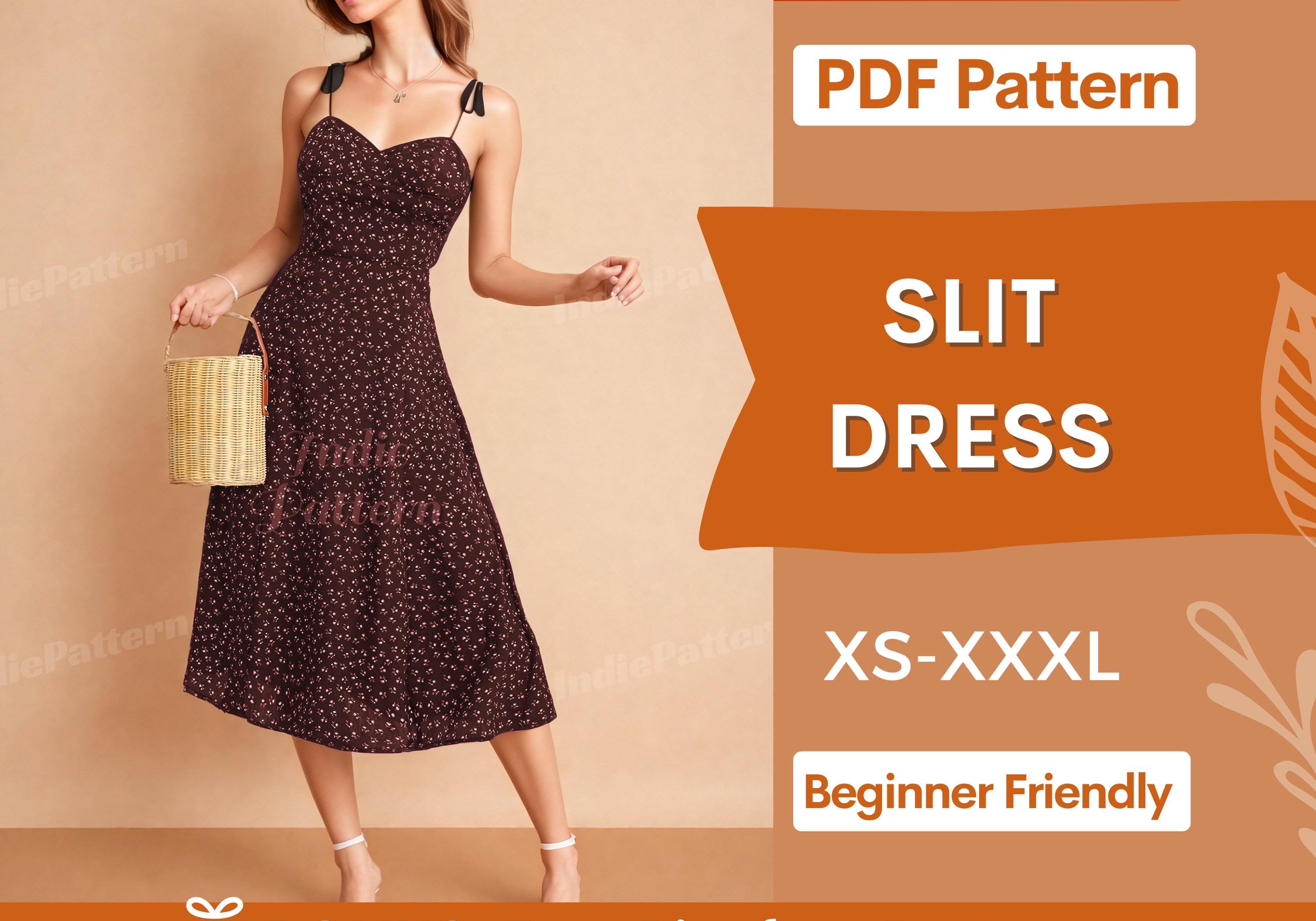 Slit Dress at Indie Pattern in USA
