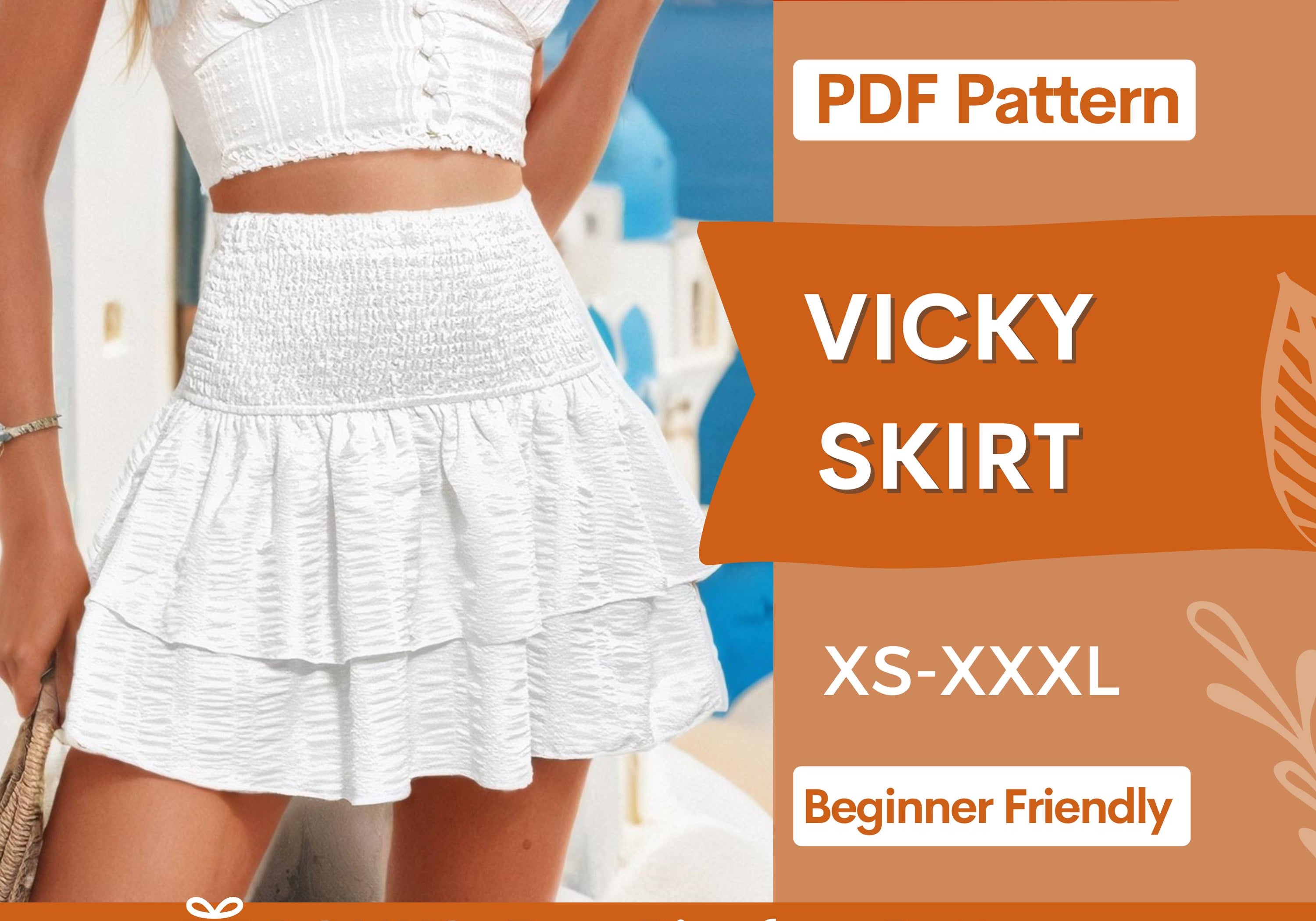 Vicky Skirt at Indie Pattern in USA
