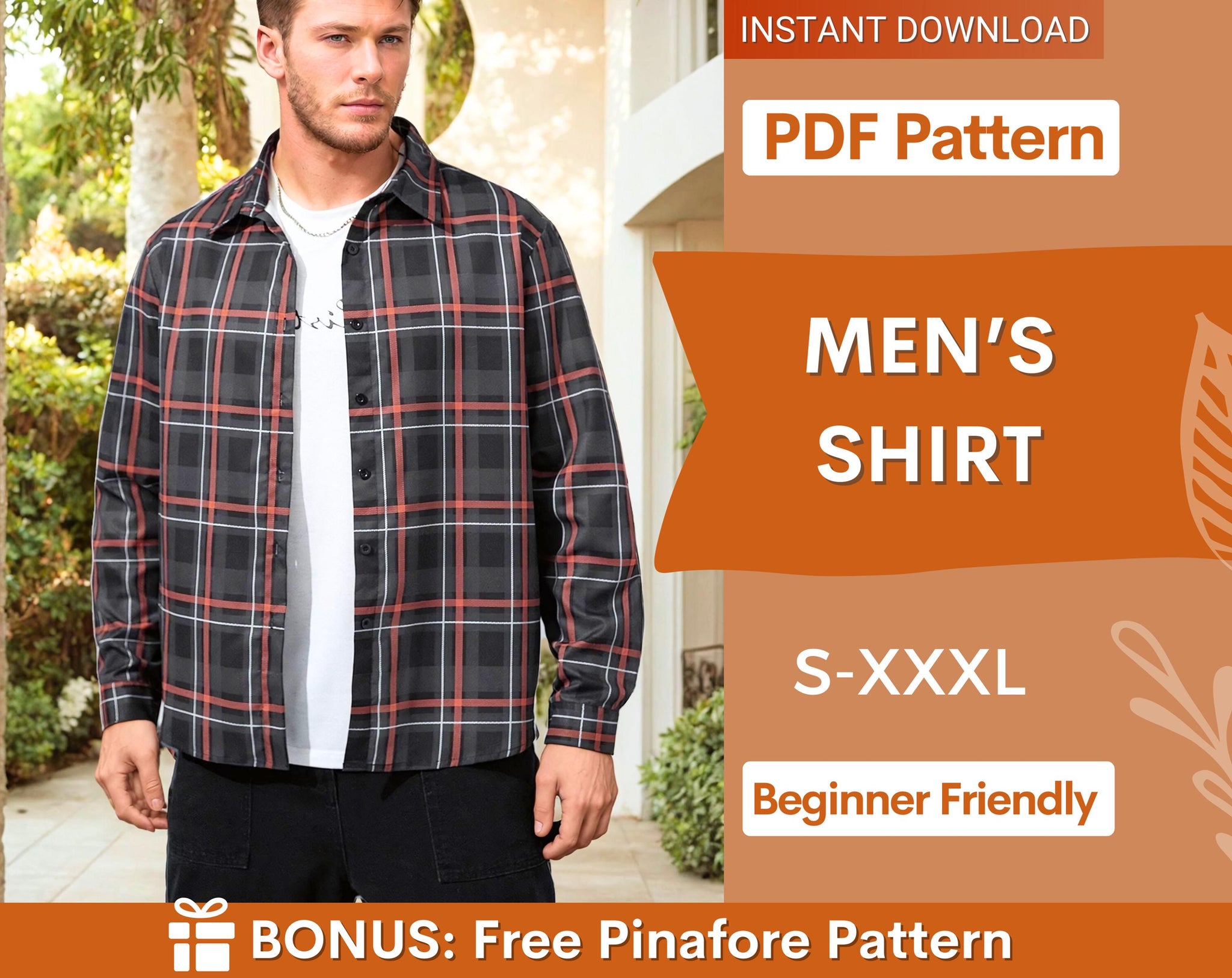   Men's Shirt  at Indie Pattern in USA
