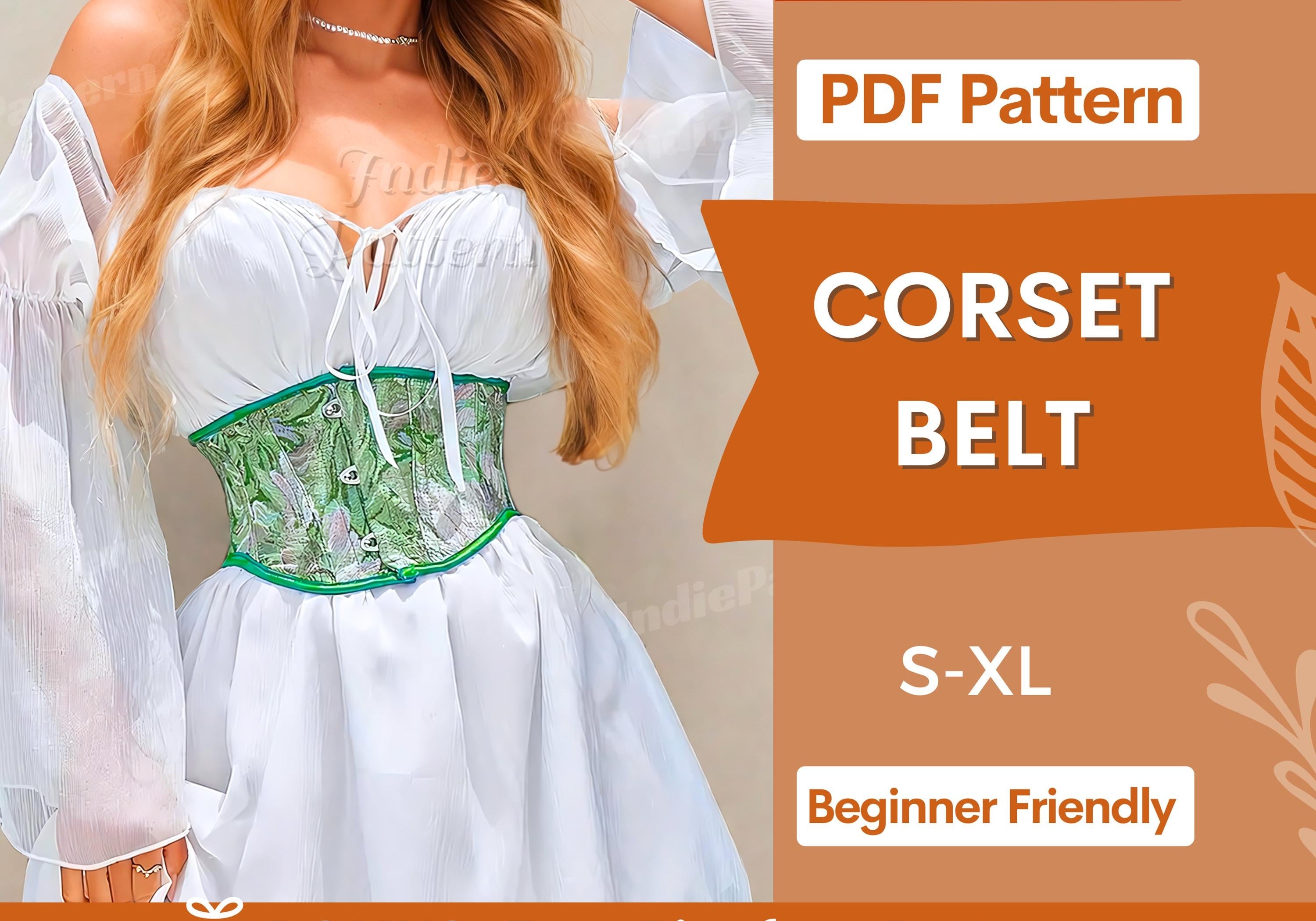 corset belt at indie pattern in USA