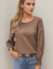 Beginner Women's Blouse Sewing Pattern – Easy Shirt Top Pattern